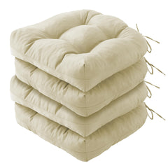 IPYNBAP front view of beige cushion set showing clean look and comfort