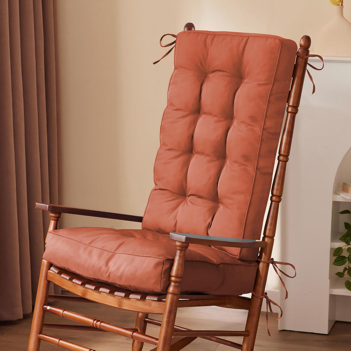 IPYNBAP front view of spice cushions on chair, shows full set benefit