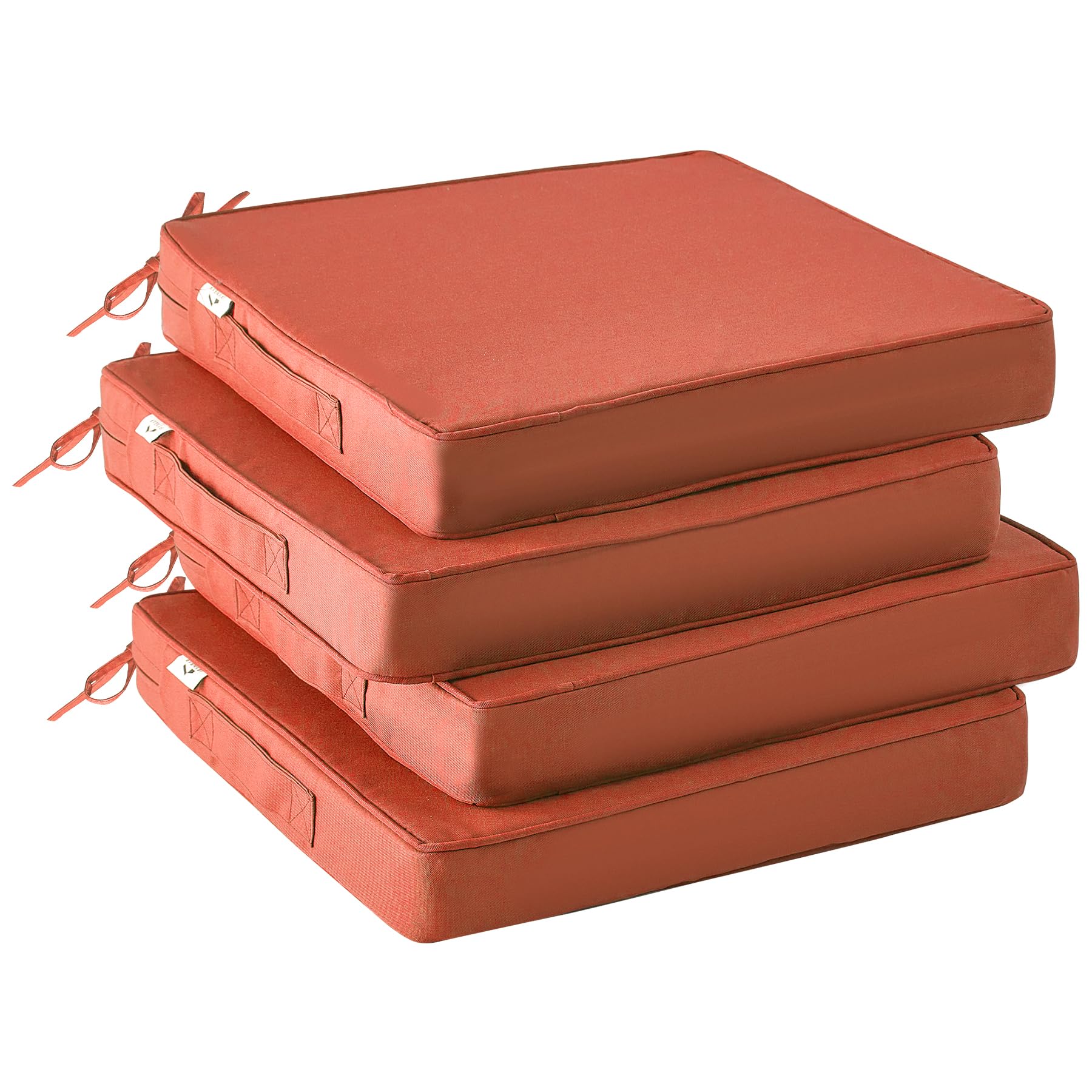 IPYNBAP front view of spice cushions showing set of four and packaging benefit comfort
