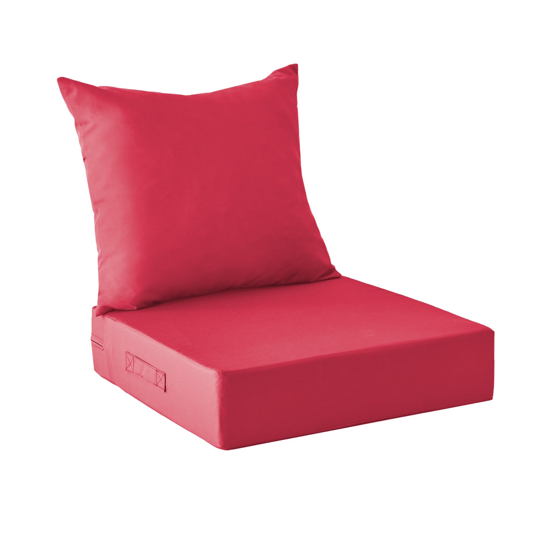 IPYNBAP front view burgundy seat cushion showing color and fit benefit