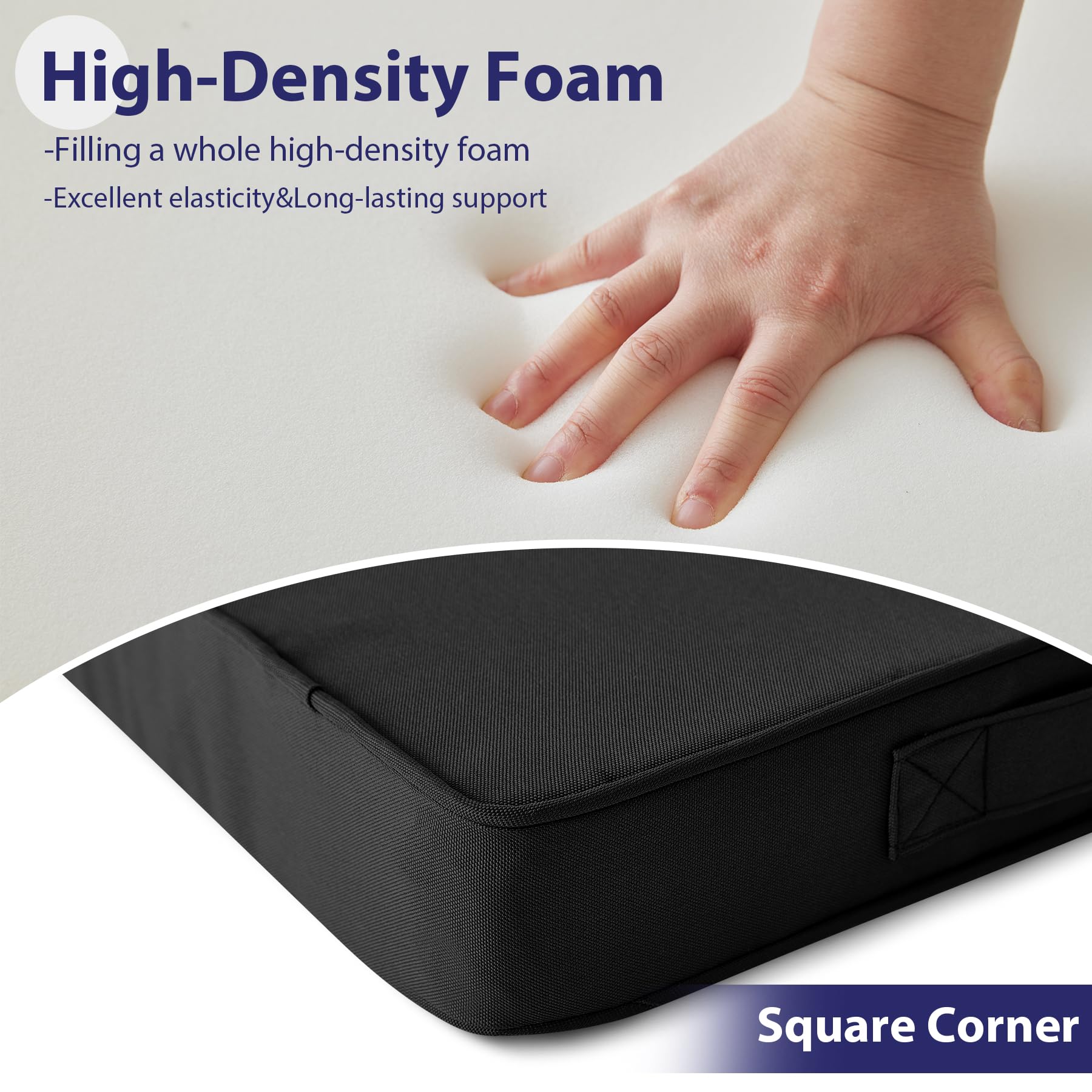 IPYNBAP hidden zipper and carry handle detail for easy cleaning and transport