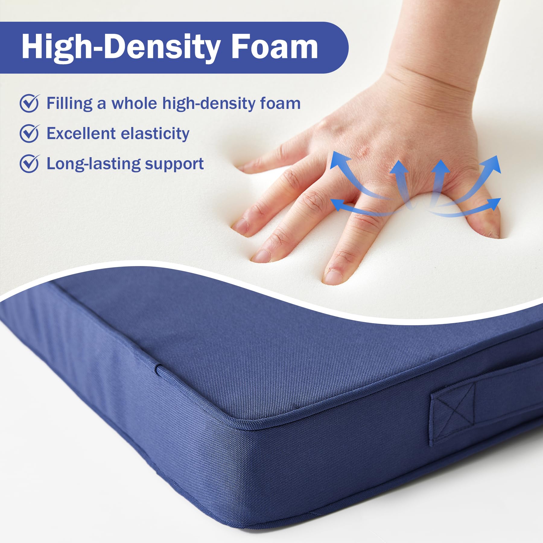 IPYNBAP hidden zipper and carry handle detail enables easy removal and transport