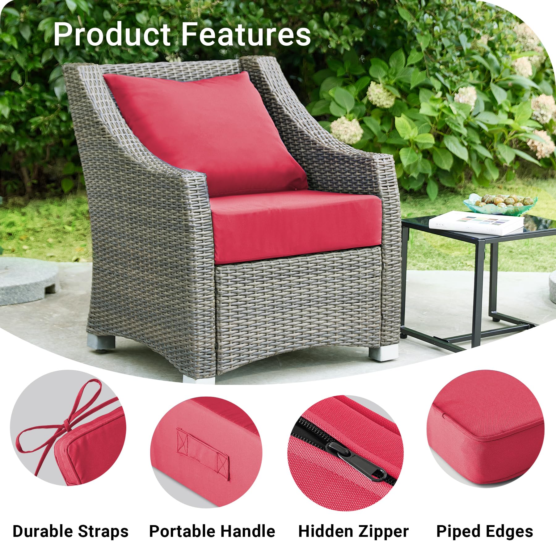 IPYNBAP hidden zipper and carry handle for easy cleaning and transport benefit
