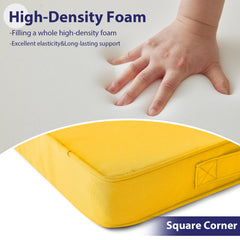 IPYNBAP hidden zipper and piped edge detail ensuring easy cleaning and durability