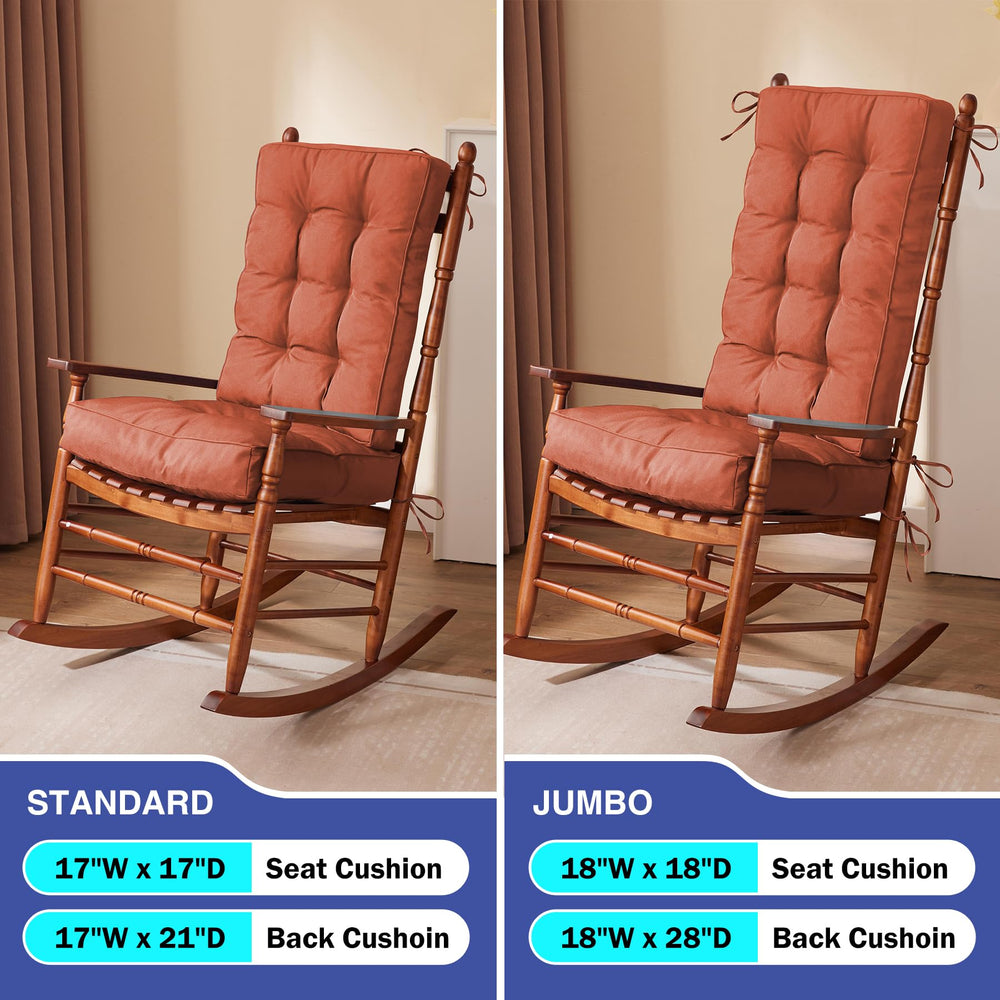 IPYNBAP cushion on chair with ruler showing true 18x18 seat size
