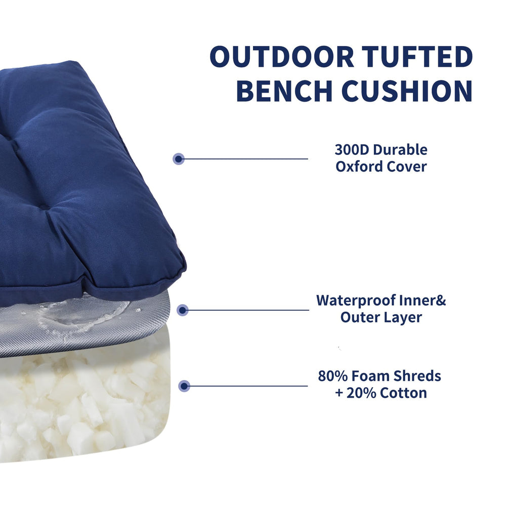 IPYNBAP side profile emphasizing 5-inch thickness for supportive seating