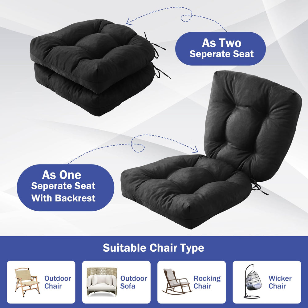 IPYNBAP cushion next to chair showing scale and fit on standard seat