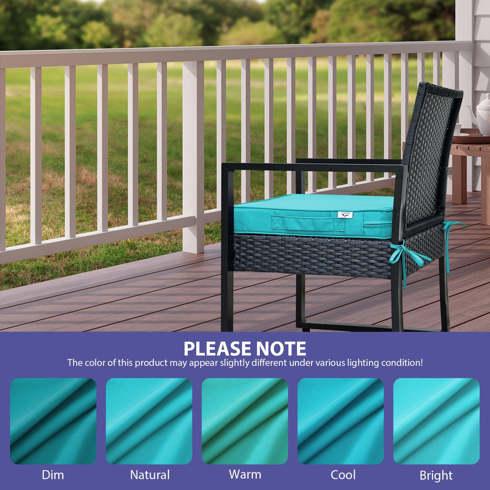 IPYNBAP cushion beside ruler showing 19x19x3 size for correct fit