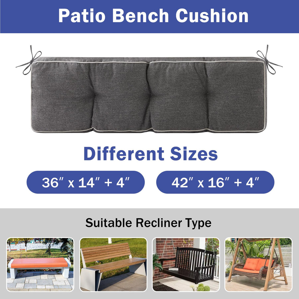 IPYNBAP side profile showing 4-inch thickness for supportive seating