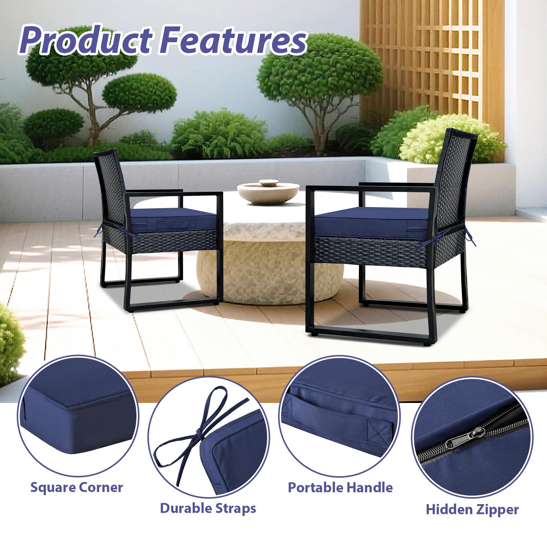 IPYNBAP tie and handle close-up for secure attachment and easy transport benefit