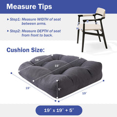 IPYNBAP cushion tied on metal dining chair for secure, non-slip seating