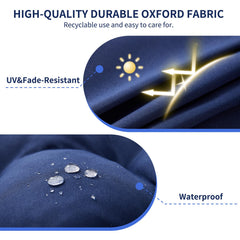 IPYNBAP waterproof fabric detail demonstrating water resistance and fade protection
