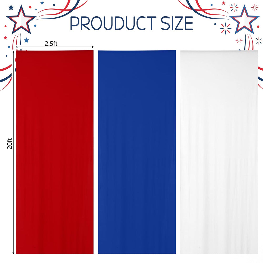 Irenare bunting hung on porch creating patriotic curb appeal and easy outdoor styling