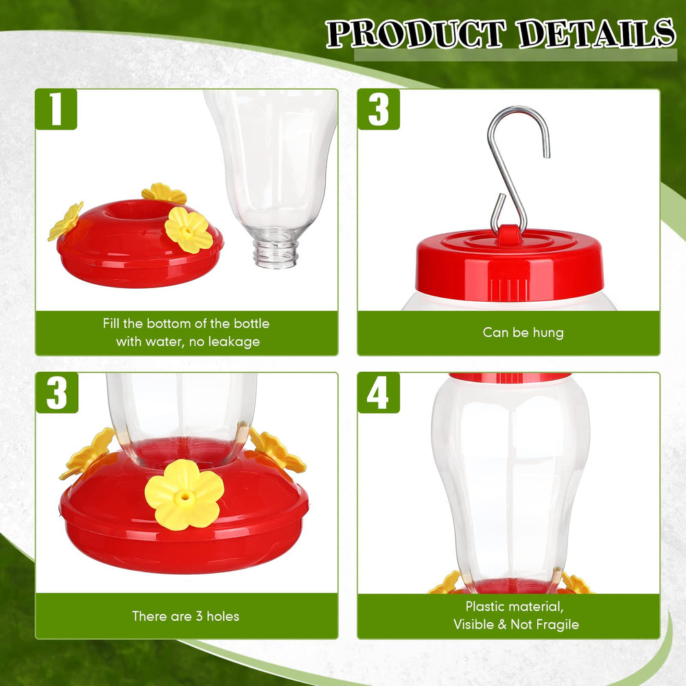 Irenare clear bottle filled with nectar for longer feeding sessions