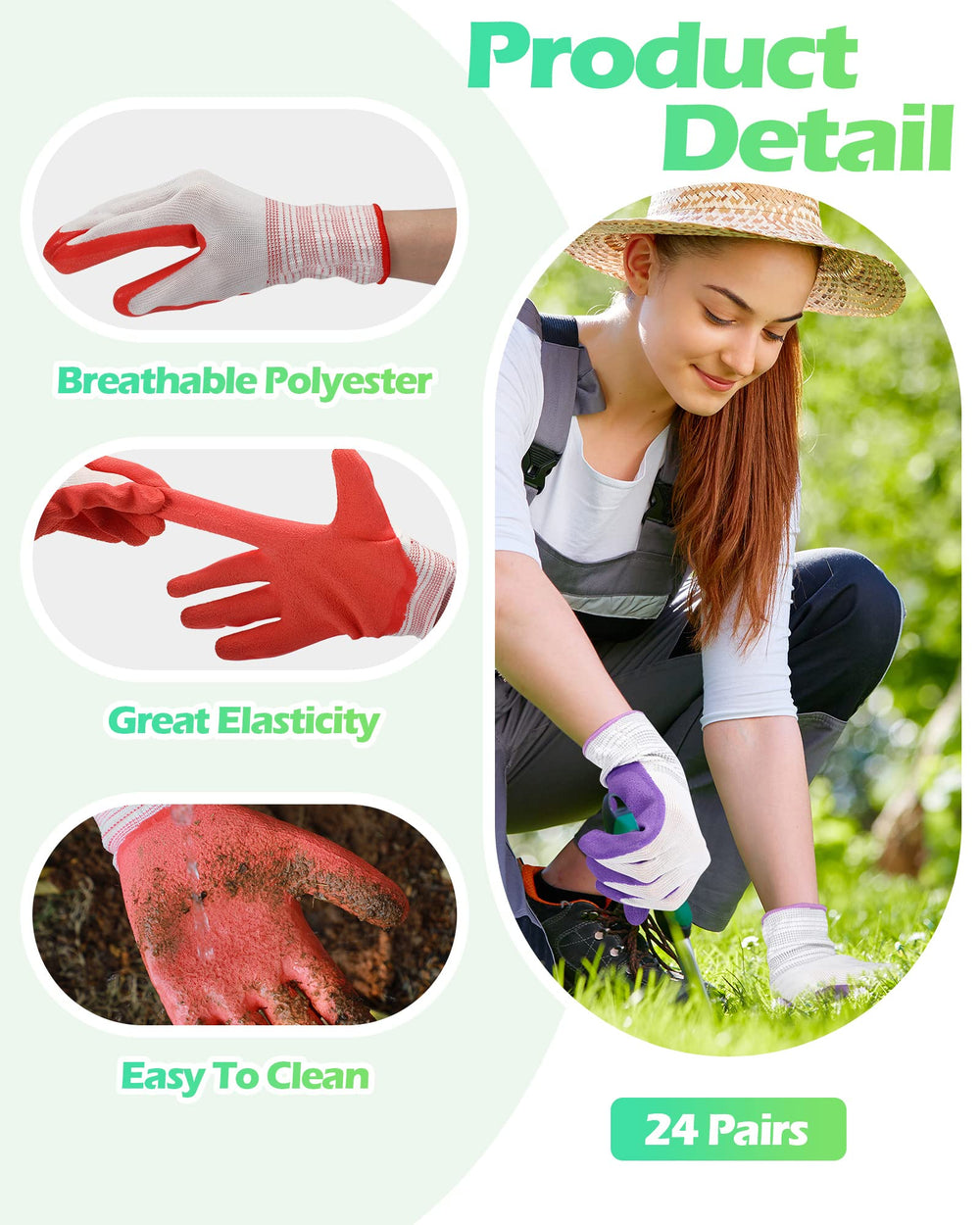 Irenare fingertip texture detail offering precision and protection