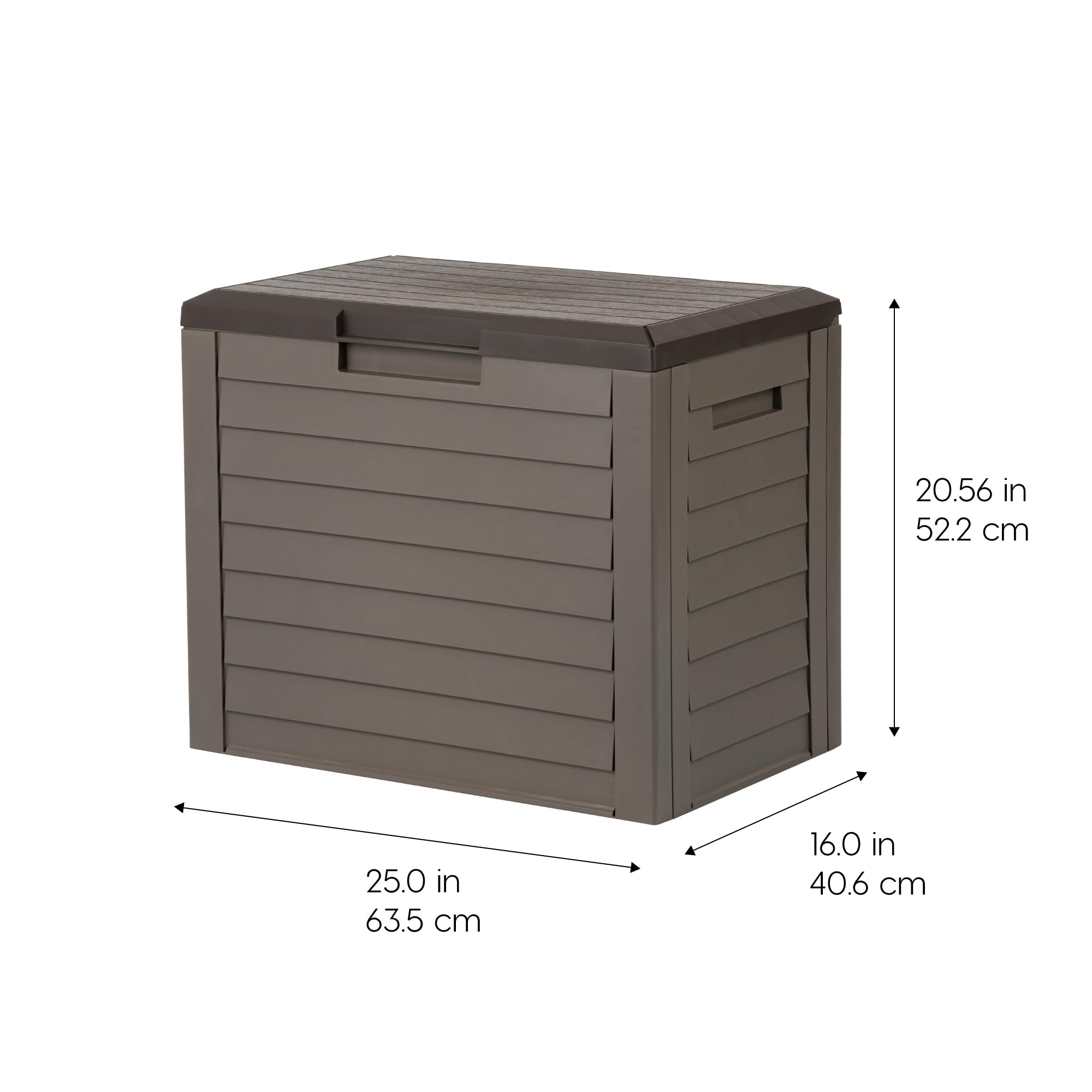 IRIS USA close-up wood texture highlighting durable weather-resistant finish