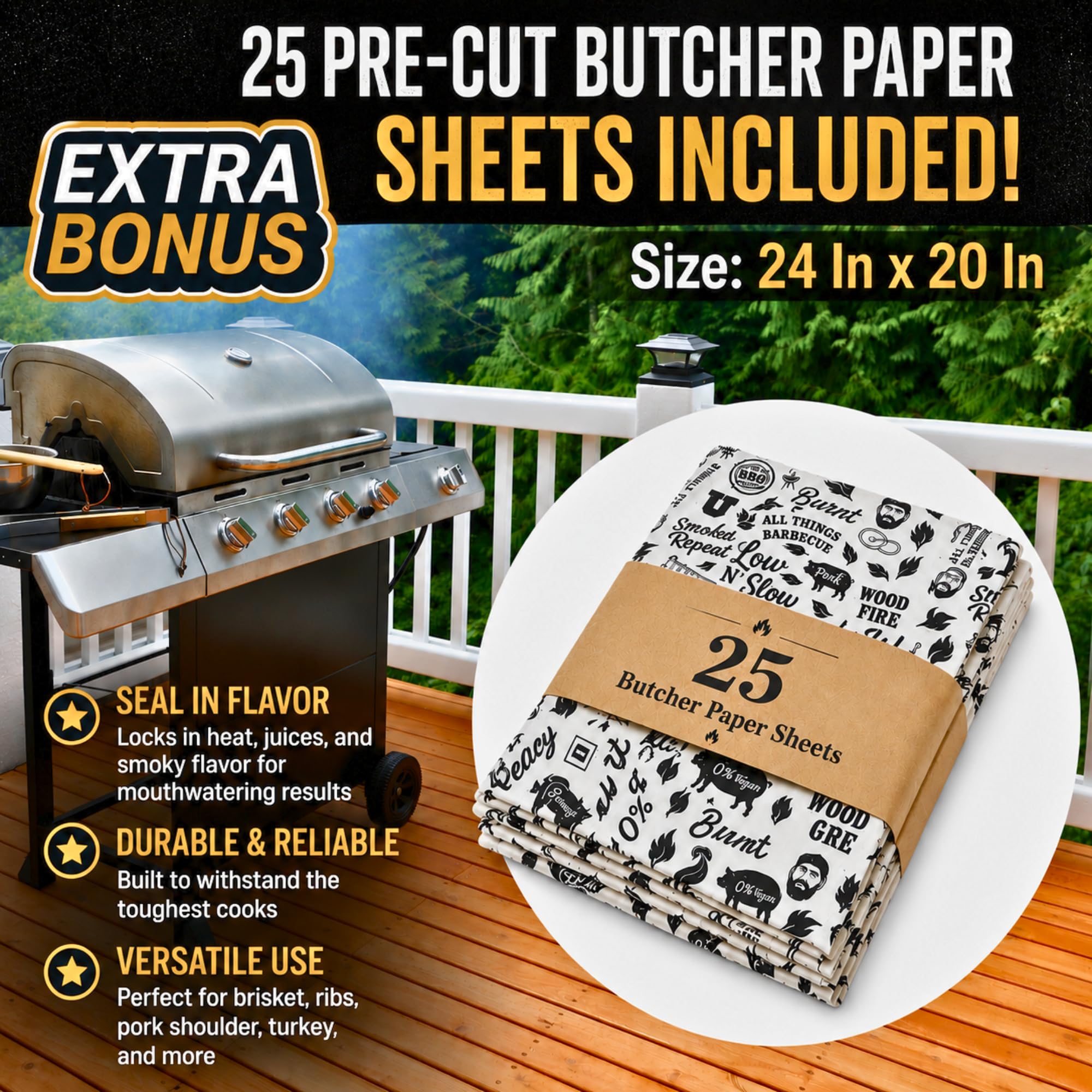 Iron Grillers resting brisket inside bag retaining juices and tenderness