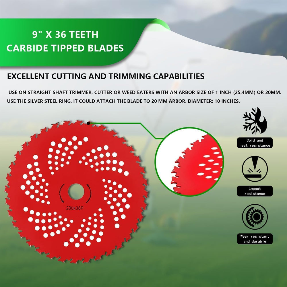 IRONHIT 9-inch 20T profile edge detail for precise brush trimming