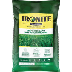 Ironite 30 lb bag front showing brand and product details for easy identification and storage