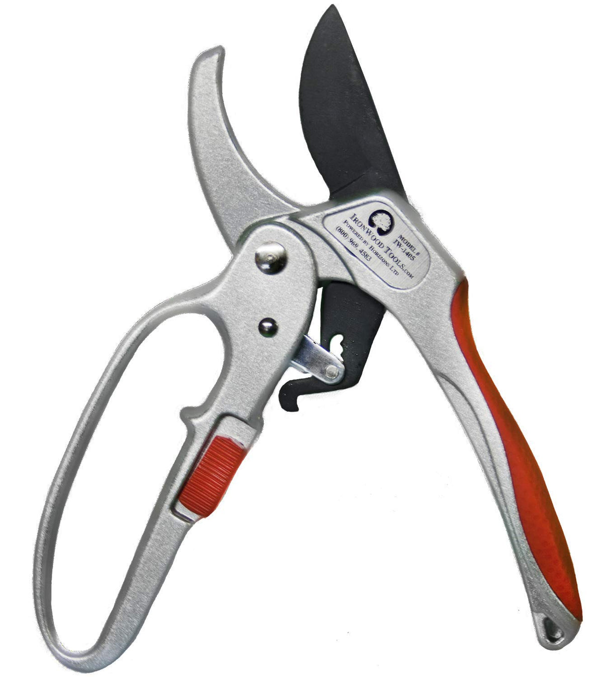 Ironwood H107 front view showing tool and ergonomic grip benefit comfort