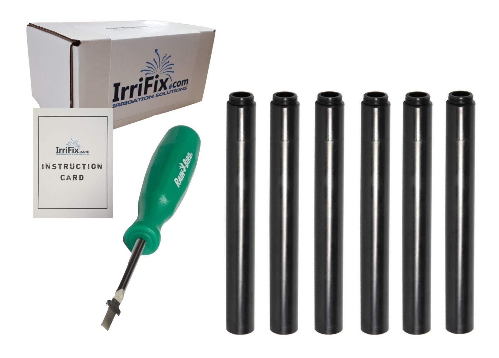 IrriFix front package of Rain Bird 1800EXT extenders showing contents and benefit clarity