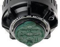 IrriFix rotor stem detail highlighting PRS pressure regulation benefit