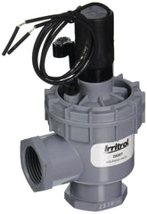 Irritrol 2600T front view showing threaded bonnet and durable PVC body for easy service