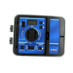 Irritrol RD600-EXT-R front panel showing dial and station labels for easy setup