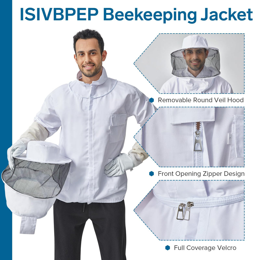 ISIVBPEP round veil close-up with open mesh offering clear, cooler airflow