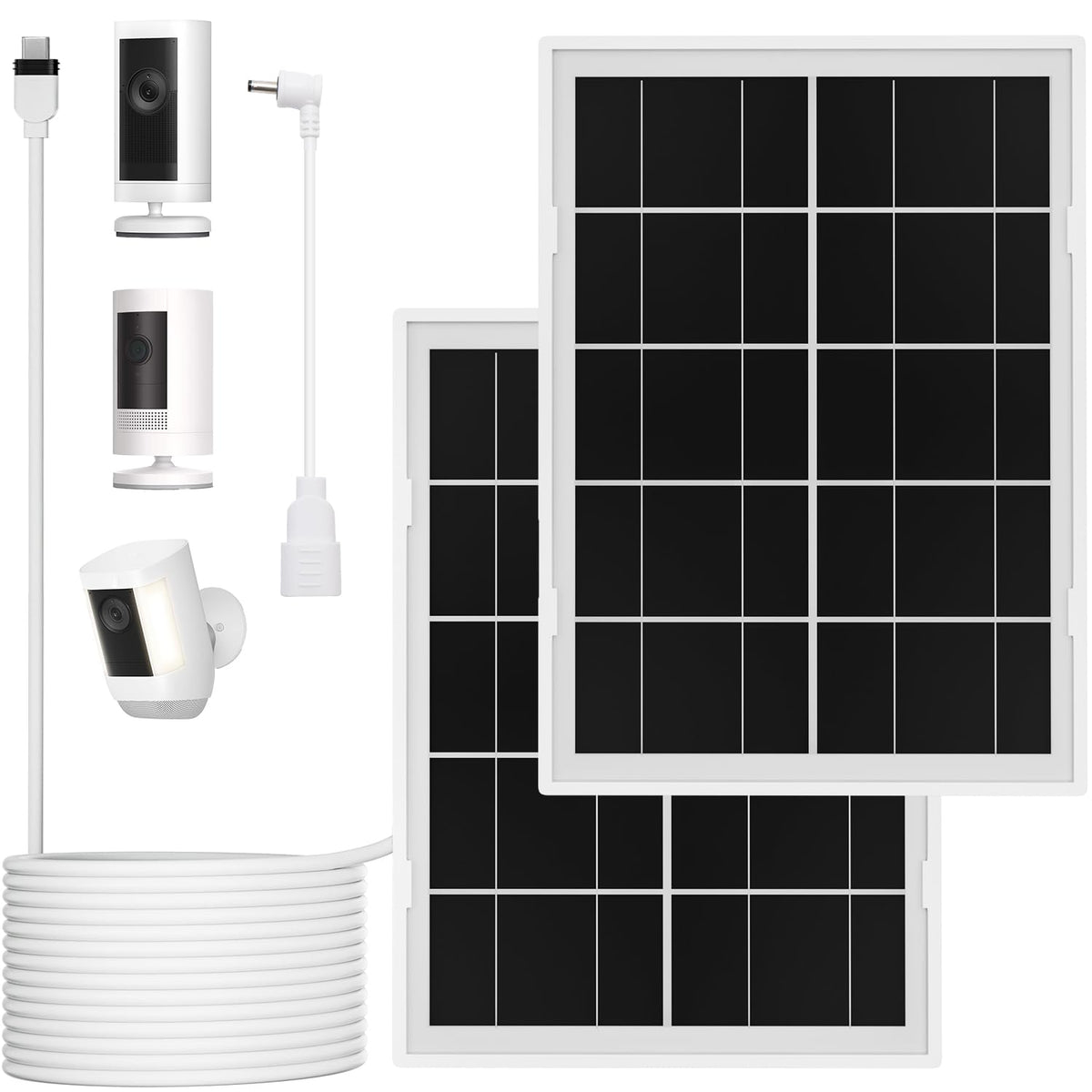 iTODOS solar panel front view showing compact design and faster charging benefit