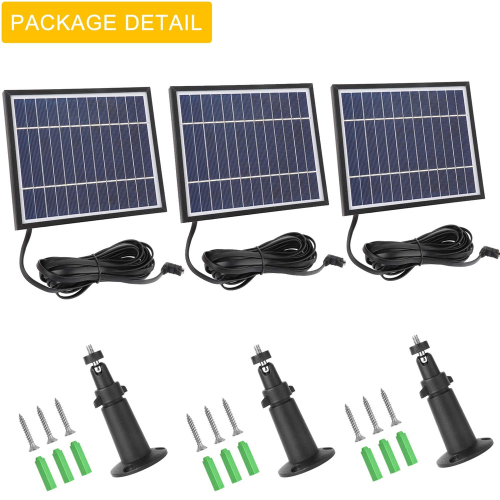 iTODOS three-pack installed near cameras showing continuous power convenience