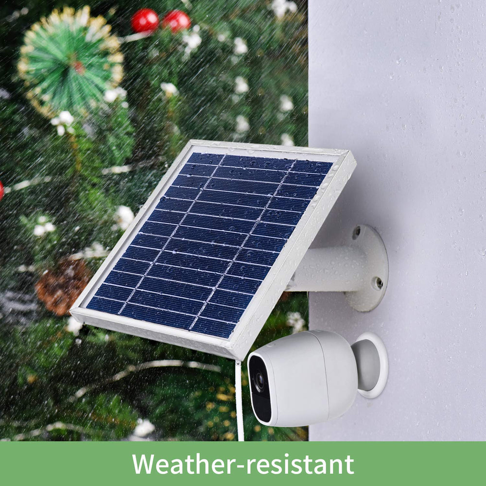 iTODOS solar panel long 11.8ft cable and sealed plug for secure connection