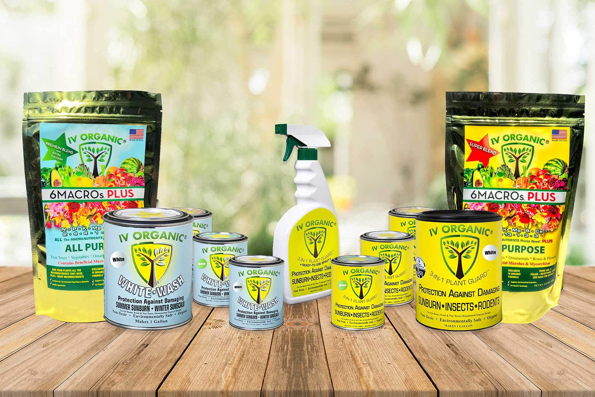 IV Organic used in vegetable garden demonstrating versatile feeding benefits