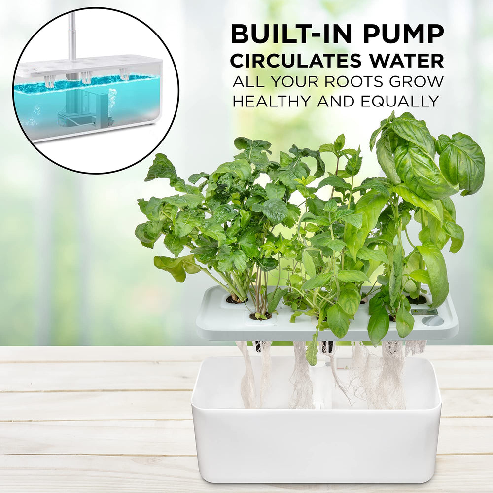 Ivation assembled in kitchen on counter, convenient fresh herb access