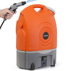Ivation close-up of removable 4.5-gallon water tank for easy refills