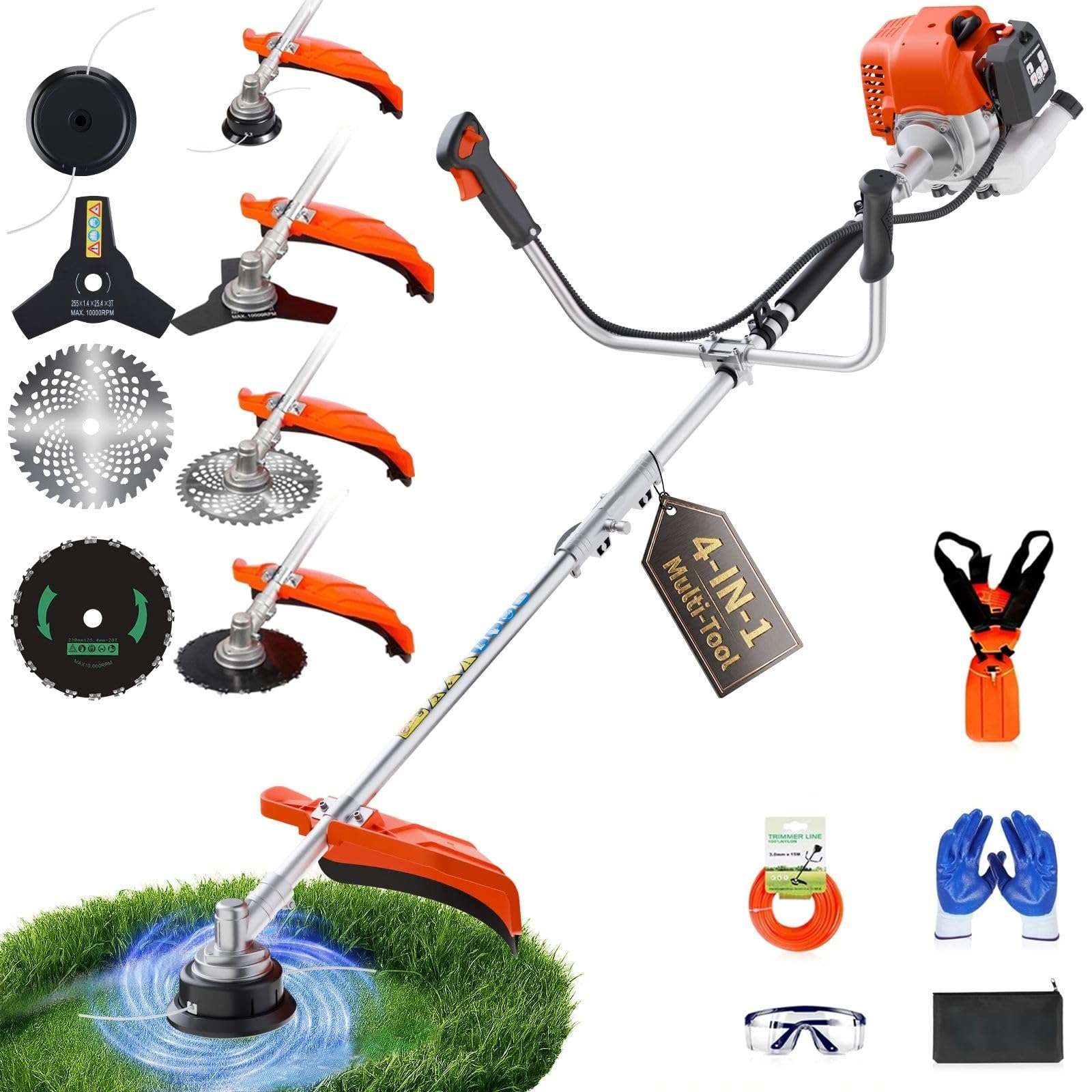 IVOVI front view showing orange housing and full unit for easy identification and durability