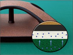 Iwan Simonis X-1 holding removed chalk in its internal matrix demonstrating effective dust trapping