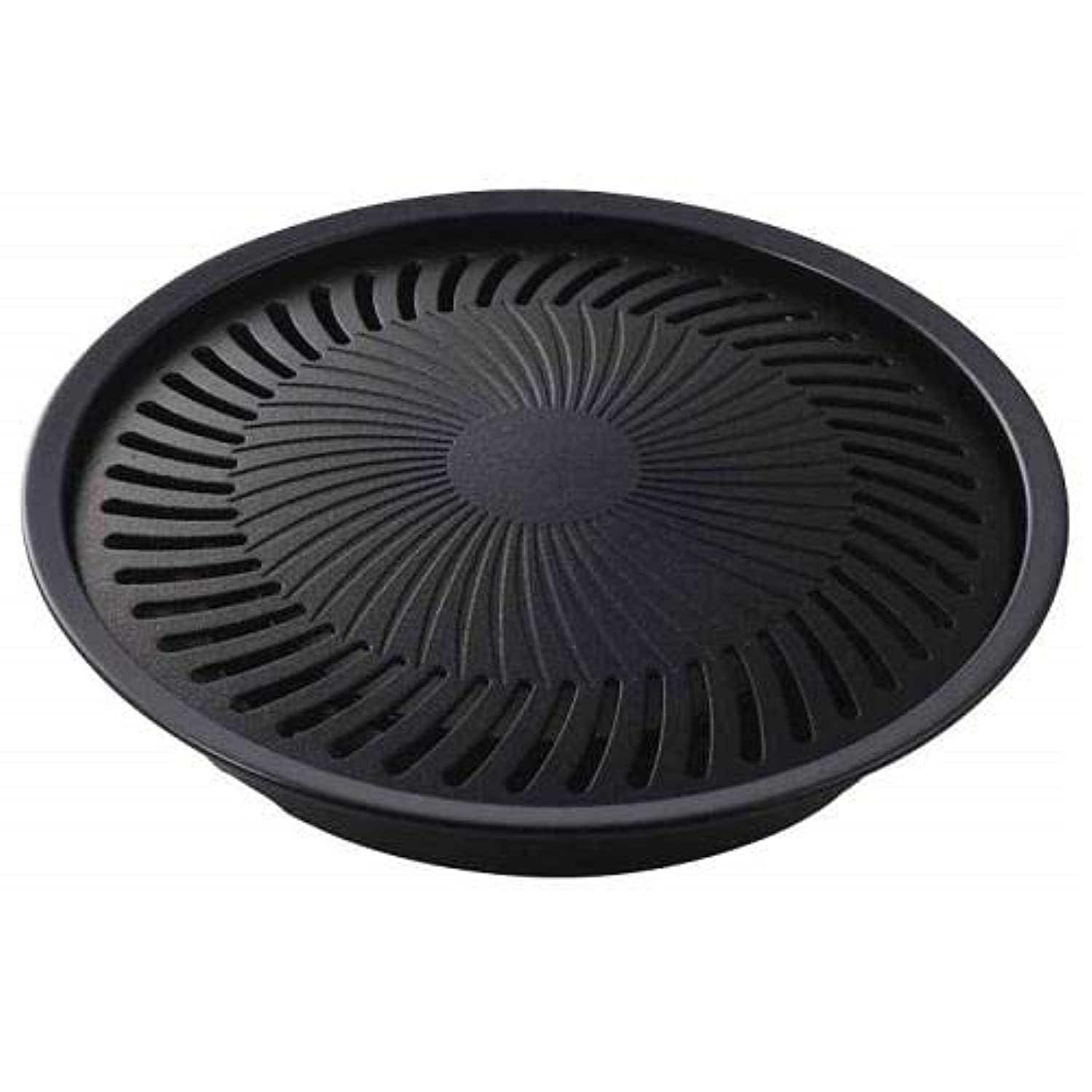 Iwatani grill plate front view showing compact design and quick setup benefit