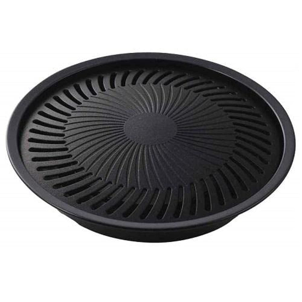 Iwatani grill plate front view showing compact design and quick setup benefit