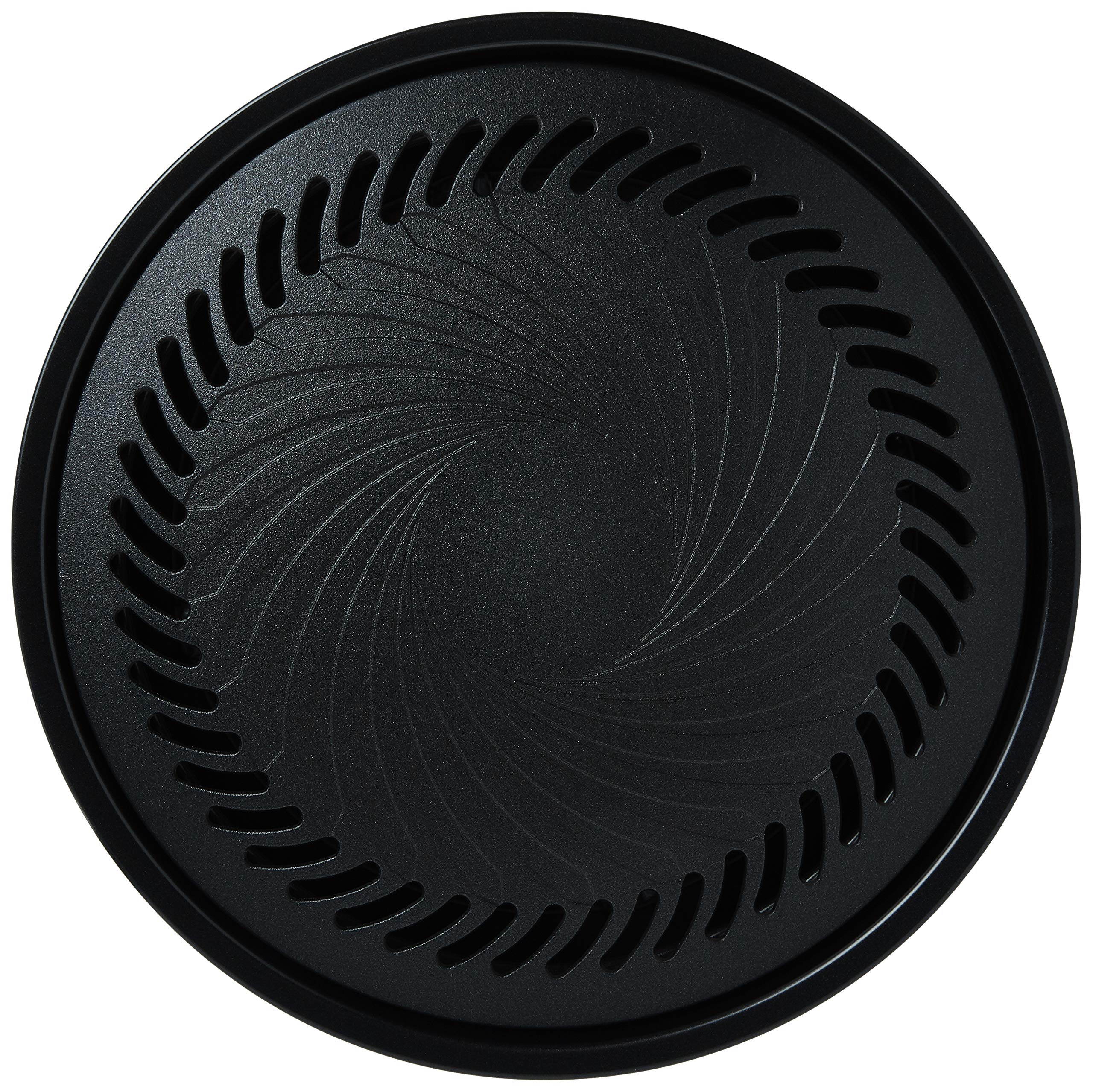 Iwatani underside indented base demonstrating secure fit on stovetop supports