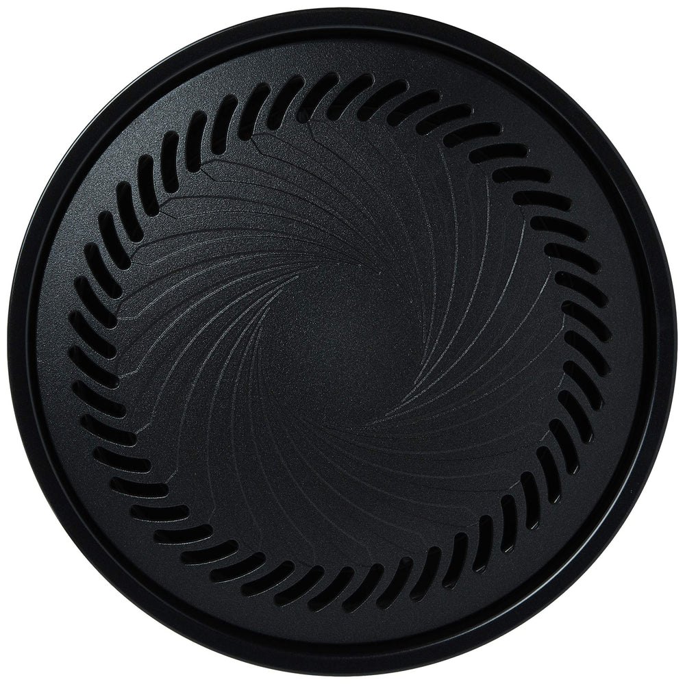 Iwatani underside indented base demonstrating secure fit on stovetop supports