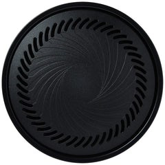 Iwatani underside indented base demonstrating secure fit on stovetop supports