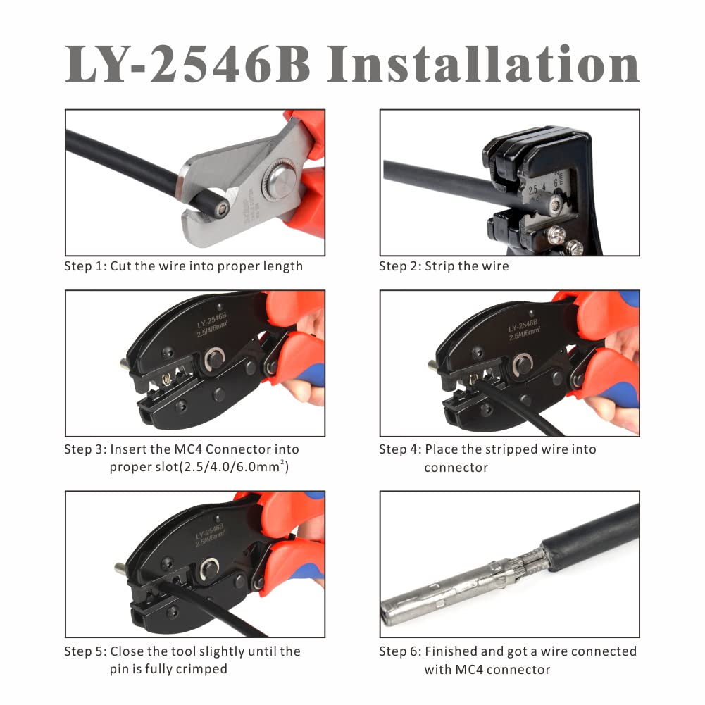 IWISS four pairs of IWS4 solar connectors displayed for fast connector replacements