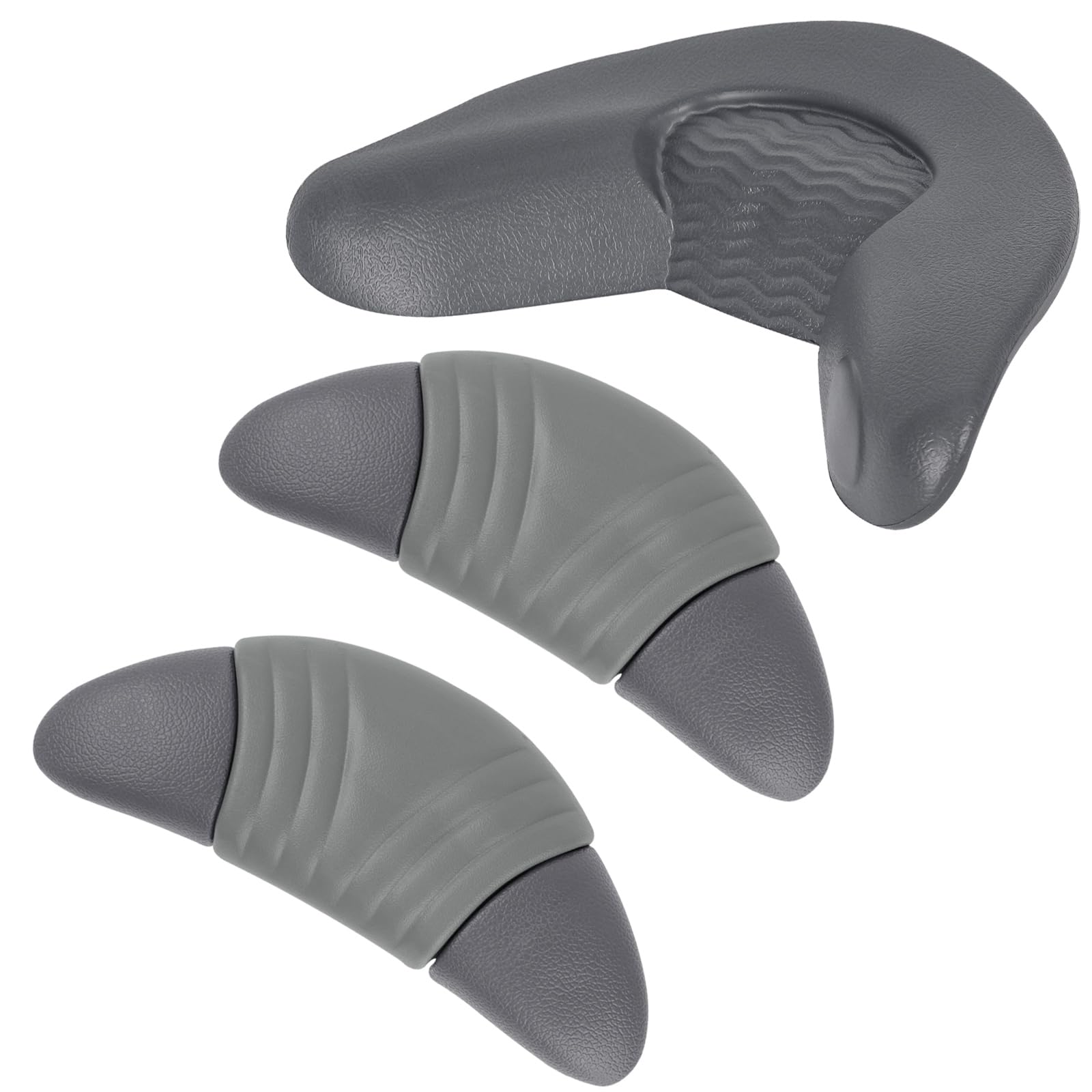 IWIWE front packaging showing three dark grey replacement headrests and benefits