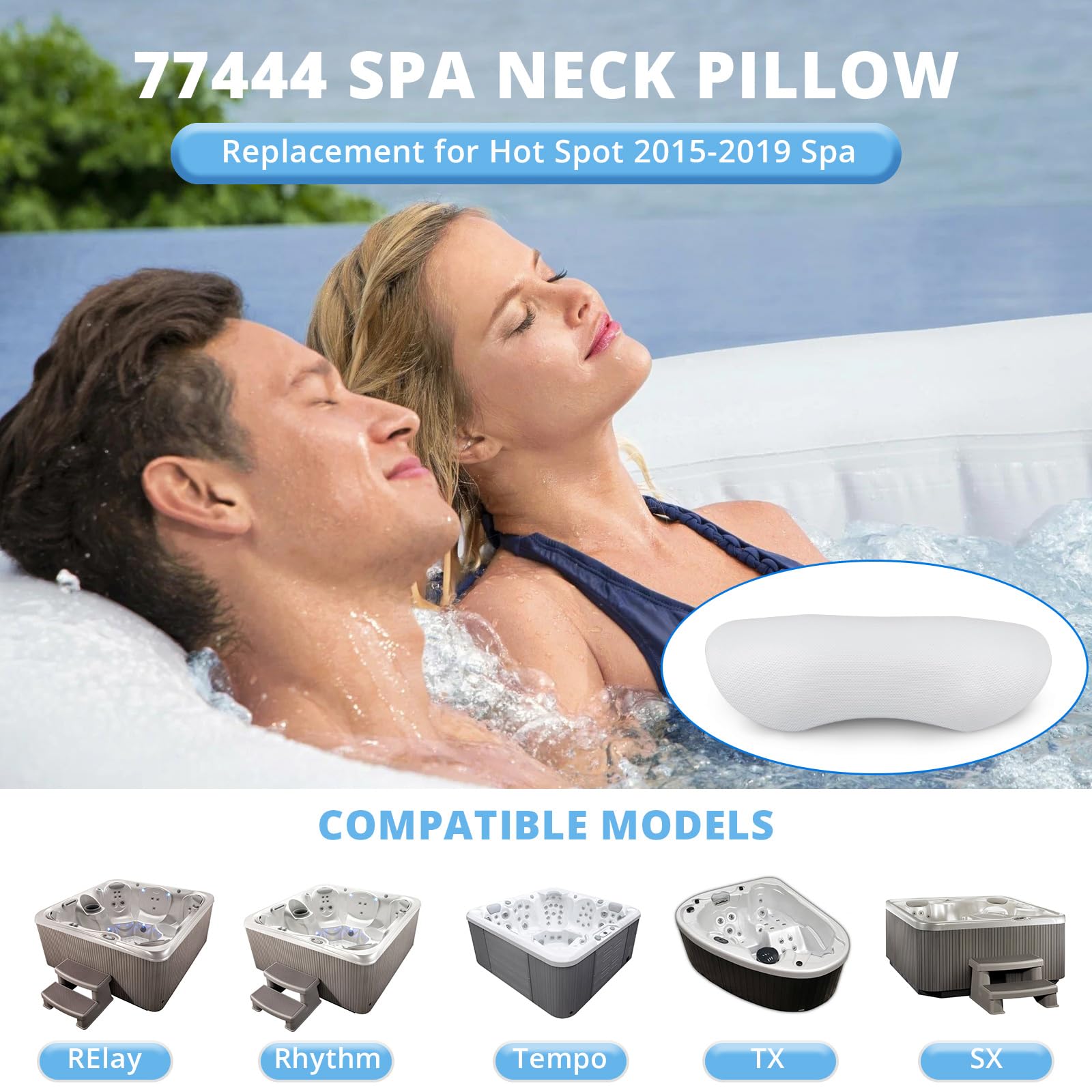 IWIWE in-use image of person resting neck on pillow demonstrating relaxation benefit