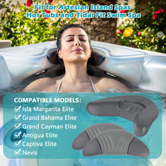 IWIWE neck pillow detail highlighting contour and ergonomic support