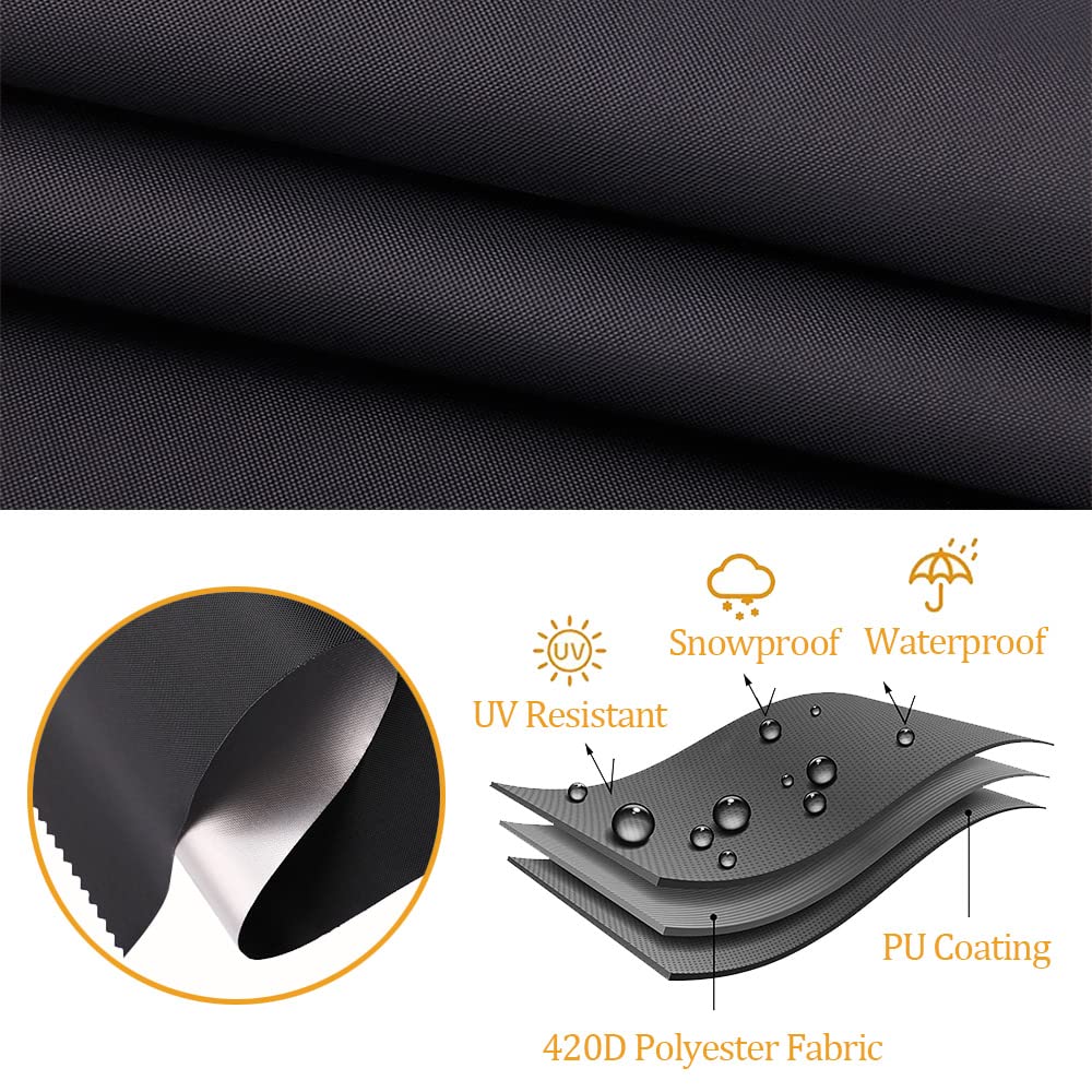 Izzybang buckle and strap detail providing secure windproof fastening