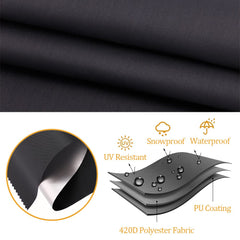 Izzybang buckle and strap detail providing secure windproof fastening