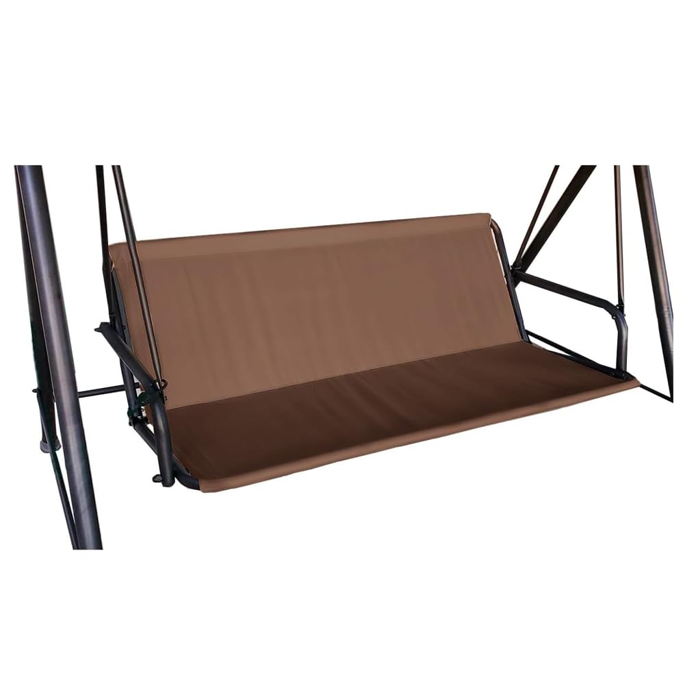 J&C front view of swing seat cover showing fit and protection benefit