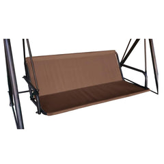 J&C front view of swing seat cover showing fit and protection benefit